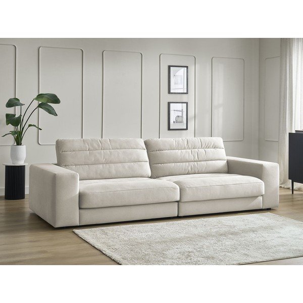 Bež baršunasti sofa 276 cm Sierra – Bobochic Paris-image-1