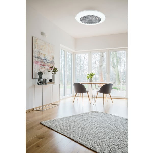 Bijela LED stropna svjetiljka Stralsund – Trio-image-1