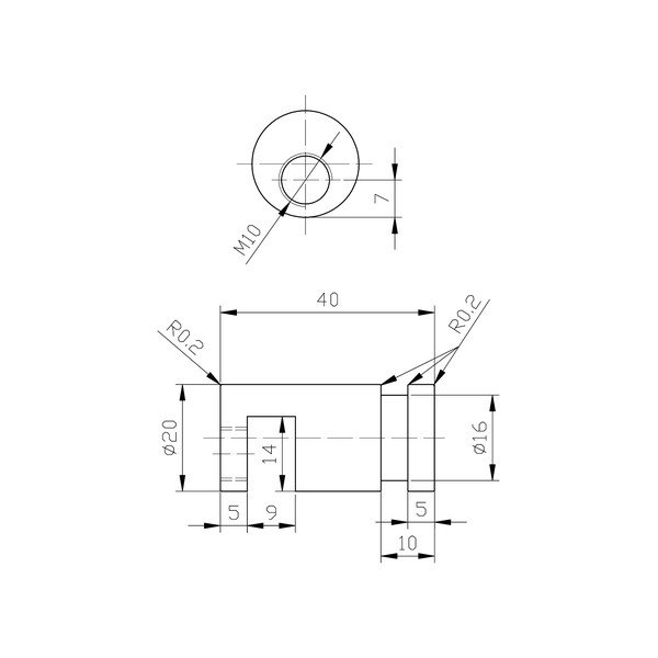 Mat crna mjedena viseća kuka – Sapho-image-4