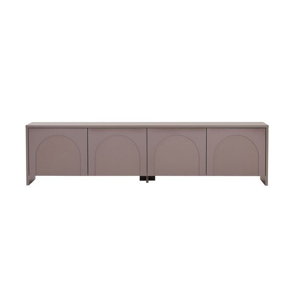 Smeđe-siva TV komoda 180x45x32 cm Aurelia – Kalune Design-image-4