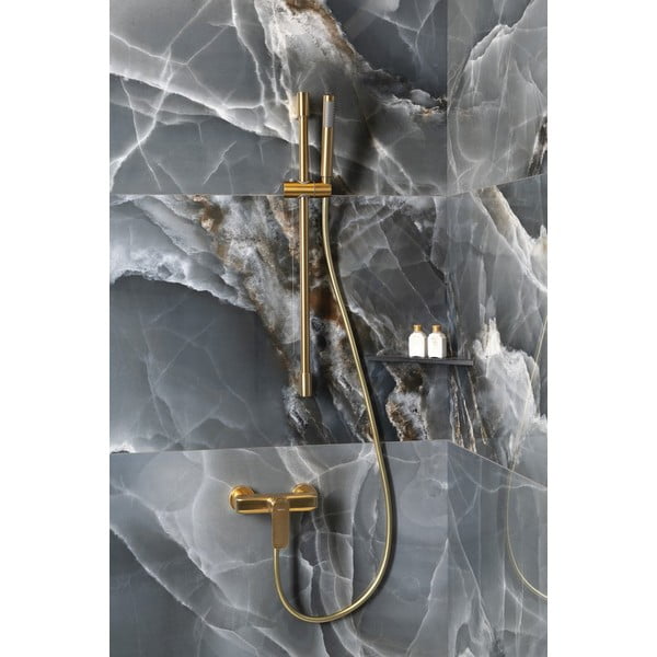 Zidna slavina za tuš u zlatnoj boji (s 1 izlazom) Spy – Sapho-image-3