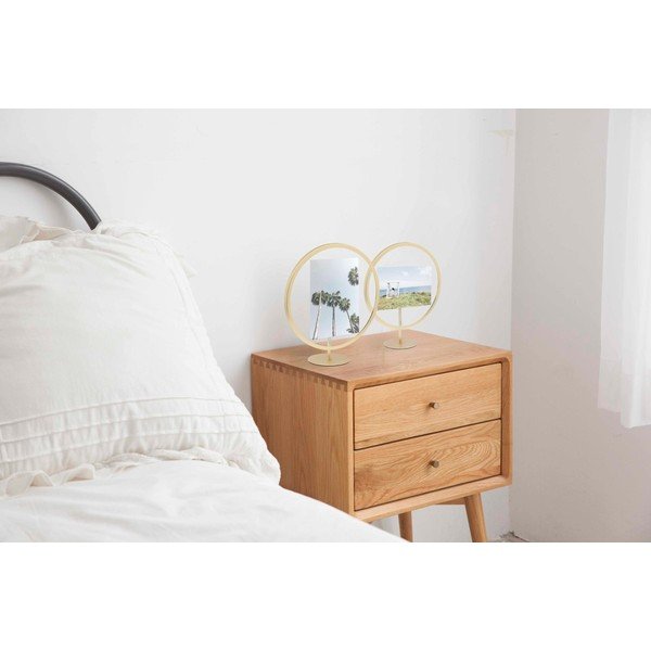 Samostojeći okvir u zlatnoj boji za fotografije dimenzija 12 x 18 cm Umbra Infinity-image-4