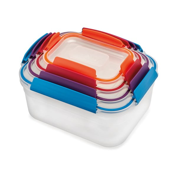 Kompaktni set od 4 posude Joseph Joseph Nest Lock