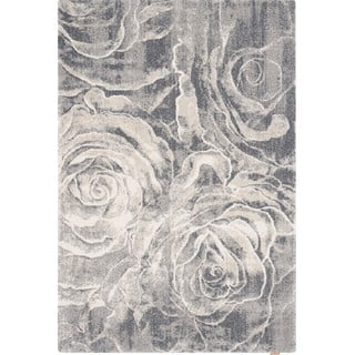 Sivi vuneni tepih 160x240 cm Ros – Agnella