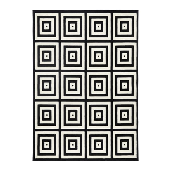 Crno-sivi tepih Zala Living Duola, 160 x 230 cm