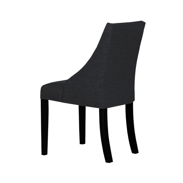 Antracit siva stolica s nogama od crne bukve Ted Lapidus Maison Absolu-image-3