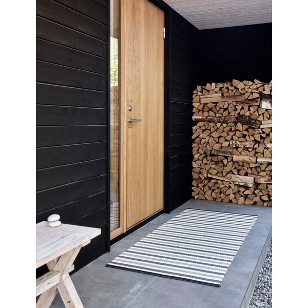 Siva/bež unutarnja i vanjska staza 85x200 cm Teo Warm Grey – Pappelina-image-2