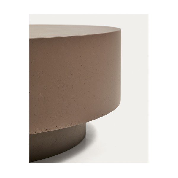 Okrugao vrtni stolić za kavu betonski ø 60 cm Garbet – Kave Home-image-4