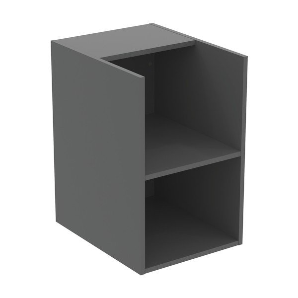 Sivi nizak/zidni kupaonski ormarić 40x63 cm i.Life B – Ideal Standard-image-2