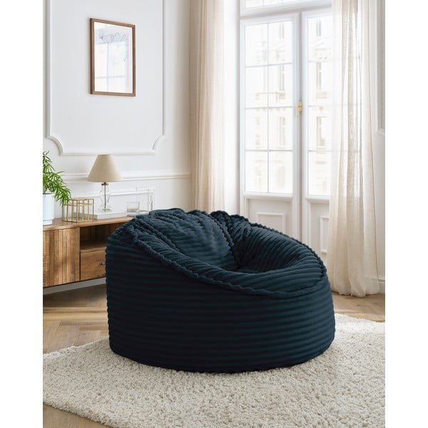 Tamno plava vreća za sjedenje od samta Socrate – Bobochic Paris-image-1