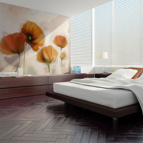Tapeta velikog formata Artgeist Vintage Poppies, 400 x 309 cm-image-1