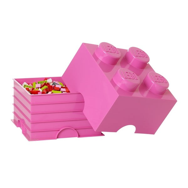 Ružičasta kvadratna kutija za pohranu LEGO® Friends