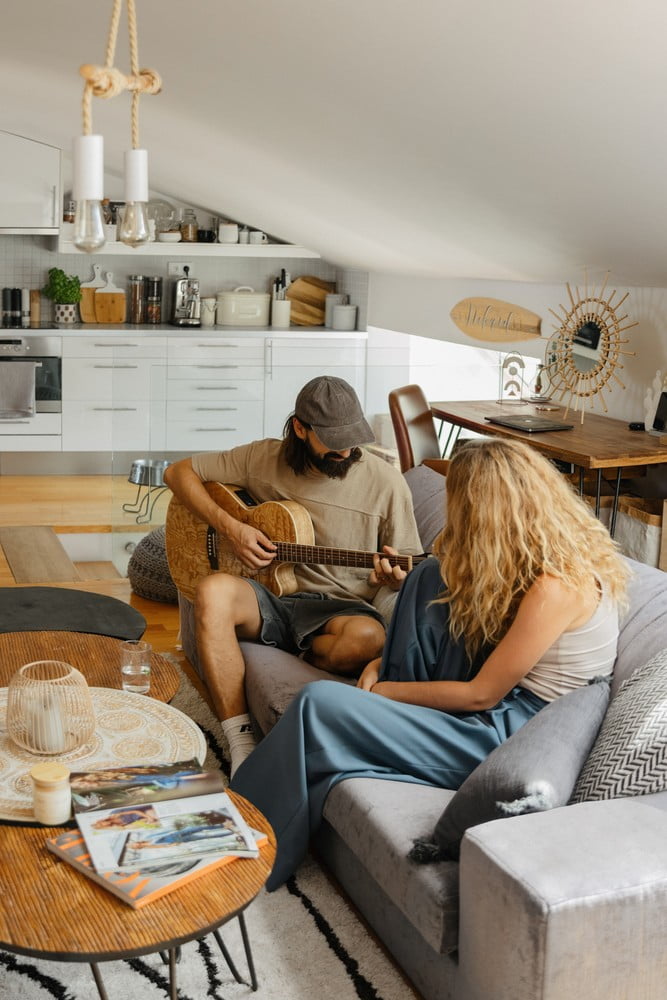 Inspiracija: Dnevna soba, Boho stil, Posjeti