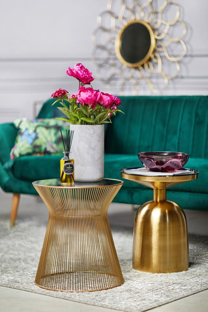 Inspiracija: Dnevna soba, Dekoracije, Glamurozni stil, Proljeće