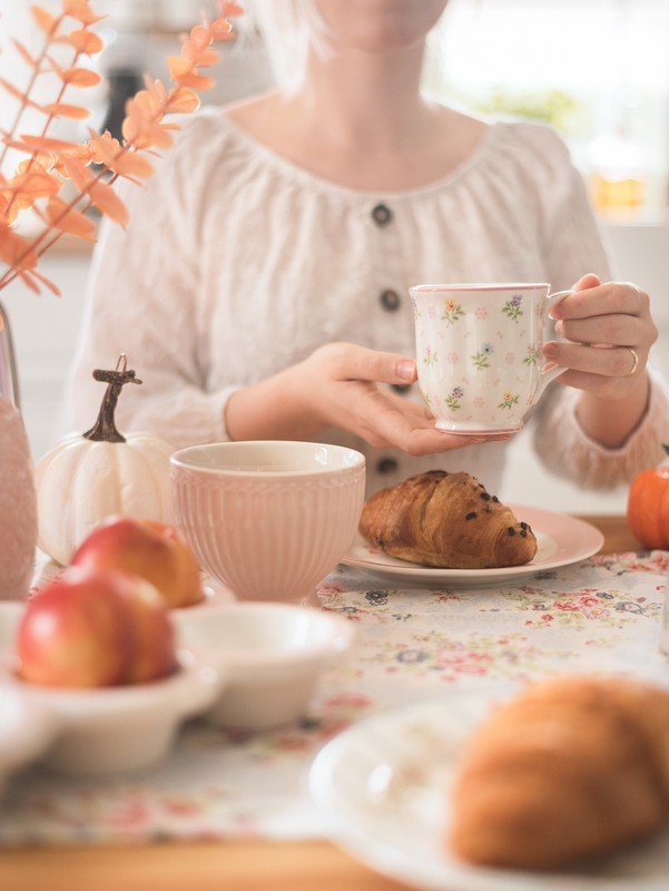 Inspiracija: Romantični stil, Blagovaonica