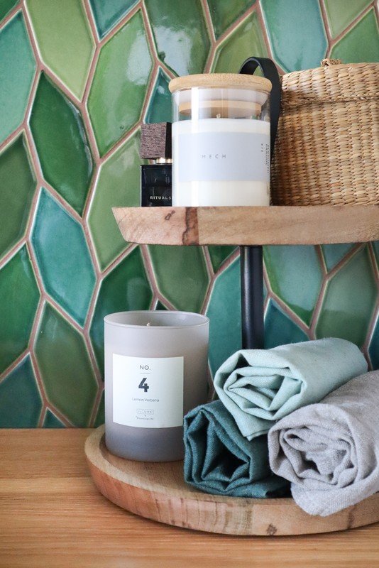 Inspiracija: Kupaonica, Tekstil