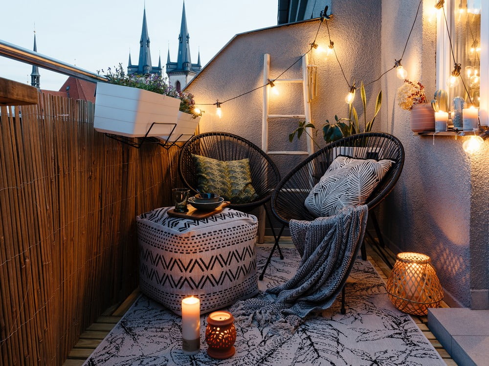 Inspiracija: Balkon i terasa, Boho stil