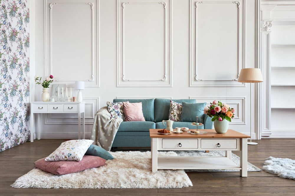 Inspiracija: Romantični stil, Dnevna soba, Uskrs, Proljeće