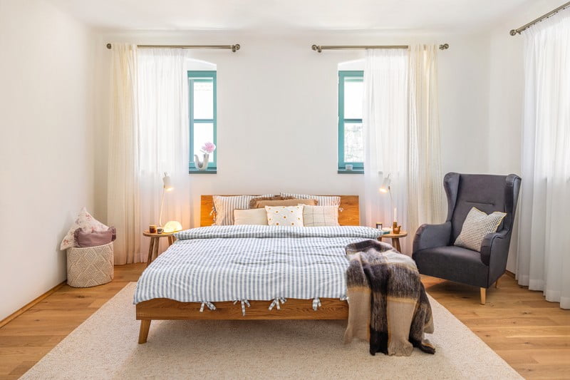 Inspiracija: Spavaća soba, Rustikalni stil