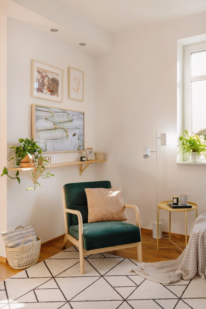 Inspiracija: Dnevna soba, Skandinavski stil, Tekstil