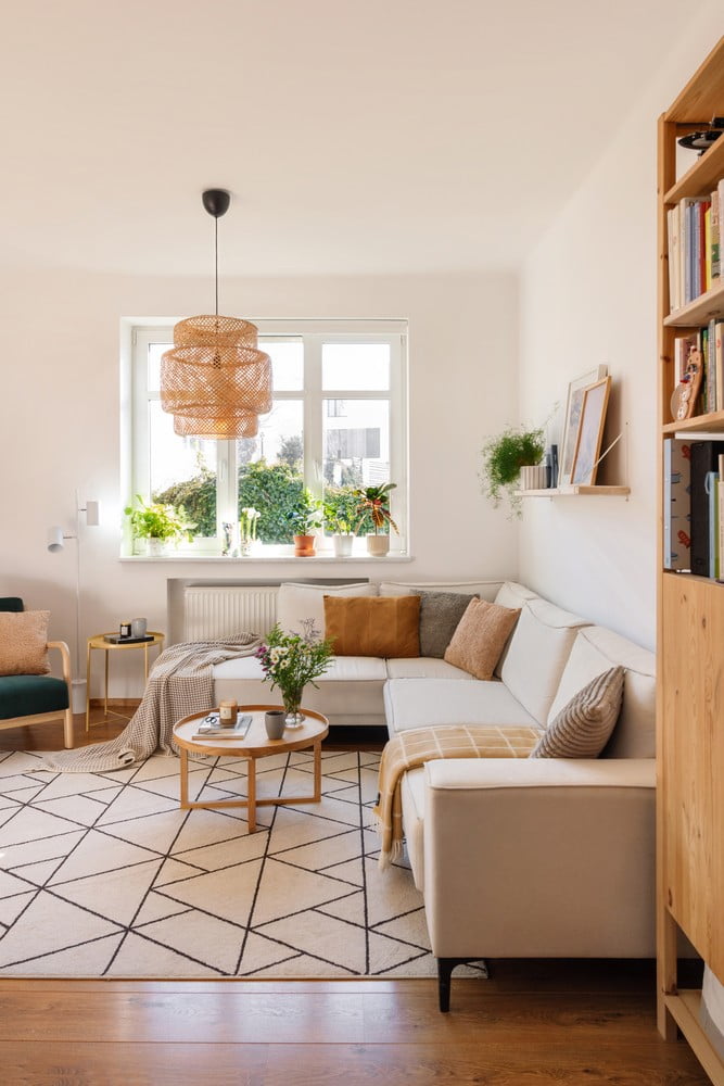 Inspiracija: Dnevna soba, Skandinavski stil, Tekstil