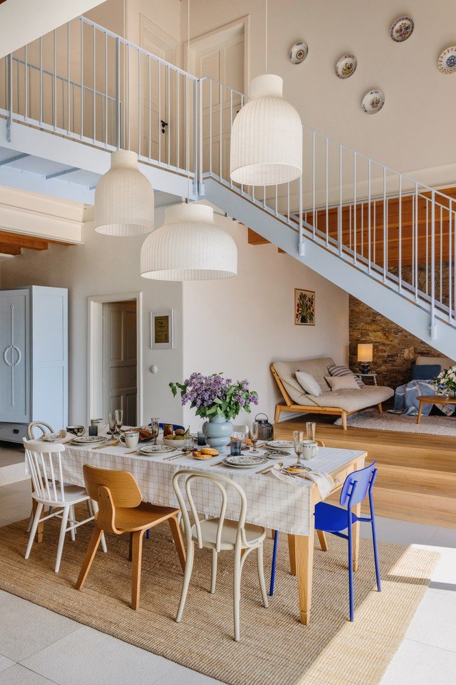 Inspiracija: Blagovaonica, Rustikalni stil
