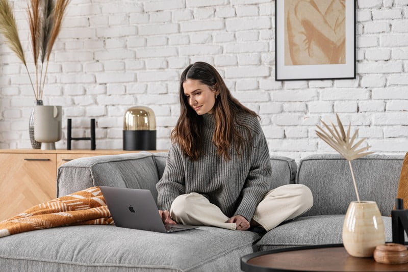 Inspiracija: Dnevna soba, Skandinavski stil, Boho stil