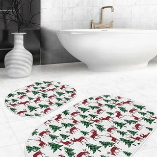 Božićni kupaonski tekstil