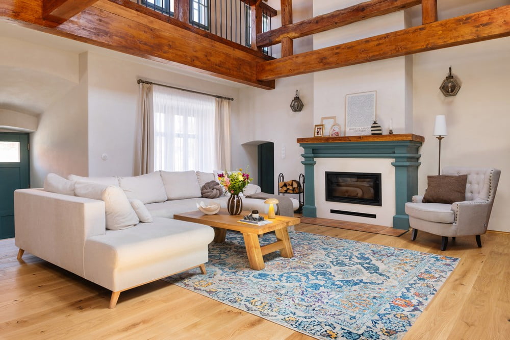 Inspiracija: Dnevna soba, Rustikalni stil