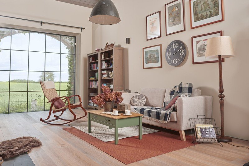 Inspiracija: Rustikalni stil, Dnevna soba