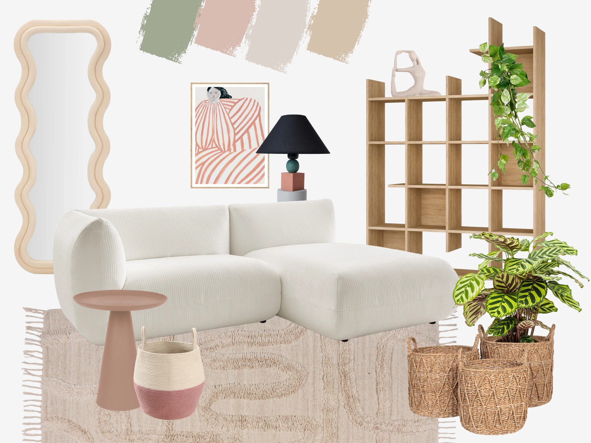 Kao materijale odaberite metal, staklo ili ratan. Dodaci će sobu učiniti ugodnijom, ali za njih vrijedi pravilo svijetlih boja i jednostavnijih uzoraka.