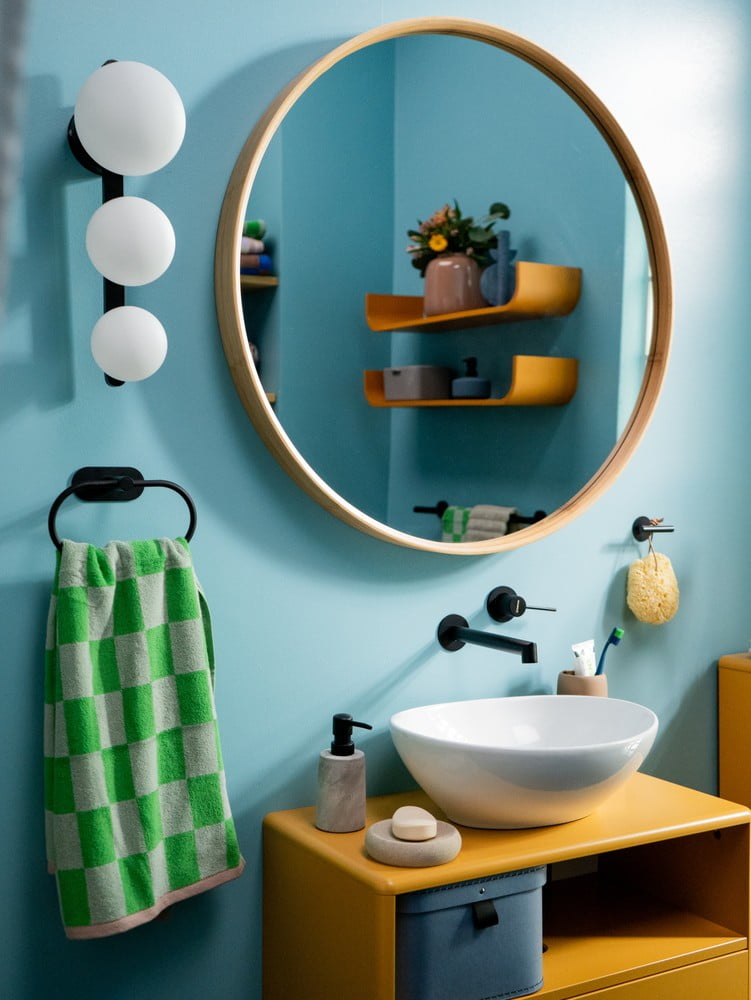 Inspiracija: Kupaonica, Glamurozni stil, Tekstil