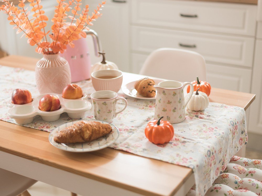 Inspiracija: Romantični stil, Blagovaonica