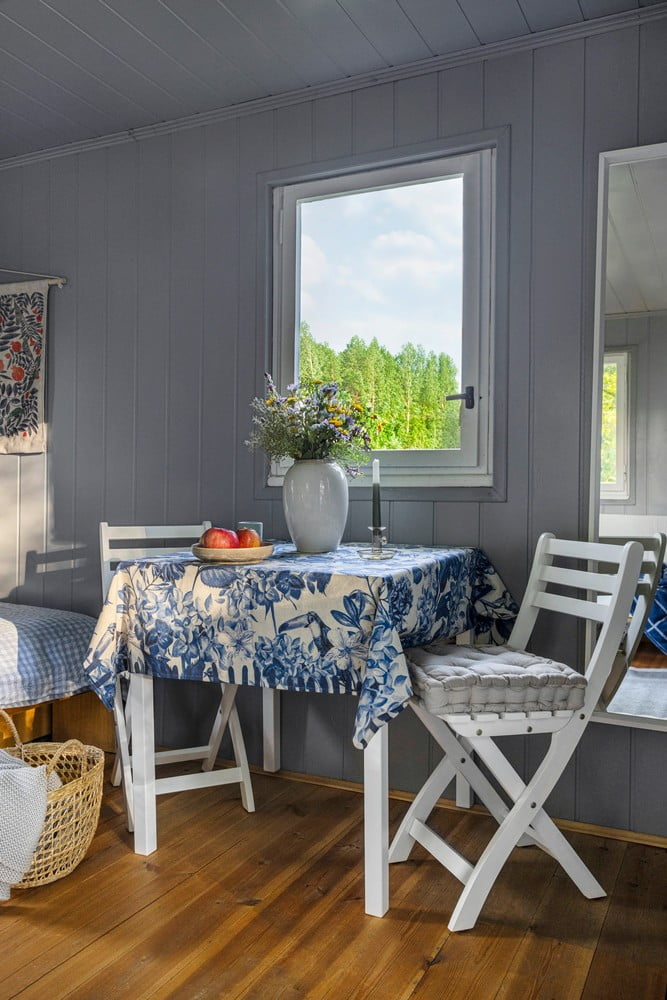 Inspiracija: Rustikalni stil, Blagovaonica, Tekstil