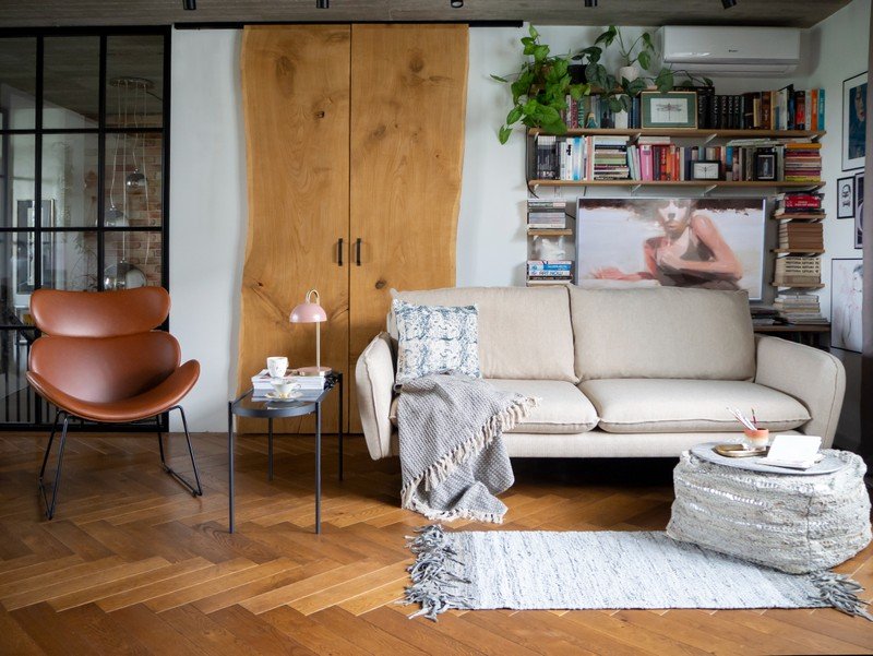 Inspiracija: Dnevna soba, Industrijski stil