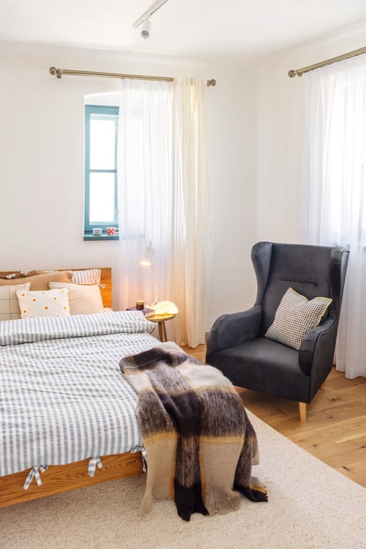 Inspiracija: Spavaća soba, Rustikalni stil