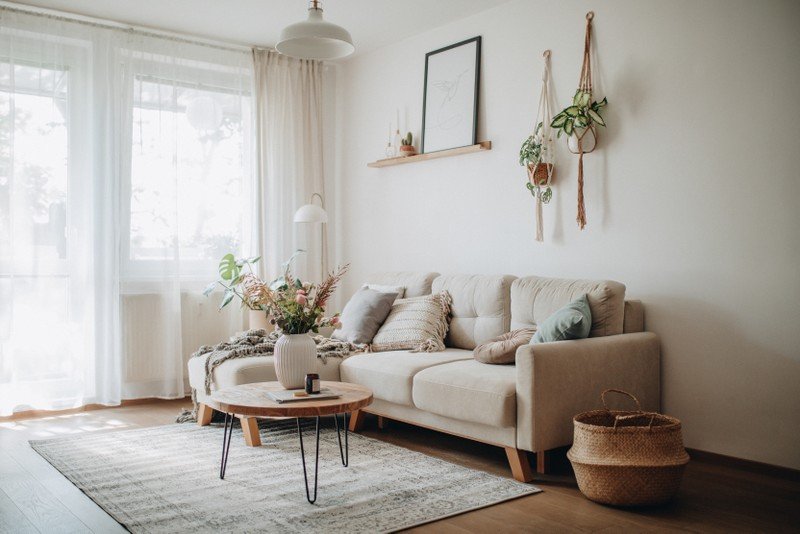 Inspiracija: Dnevna soba, Boho stil