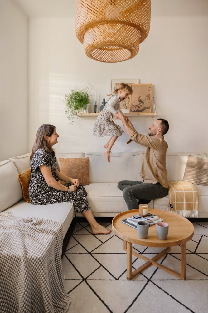 Inspiracija: Dnevna soba, Skandinavski stil, Tekstil