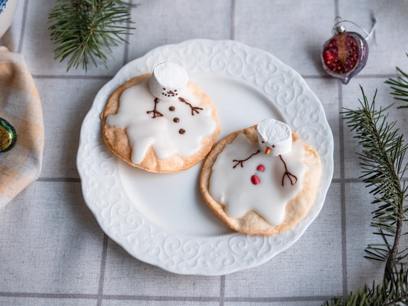 Brzi božićni recept za djecu: snješko kolačići