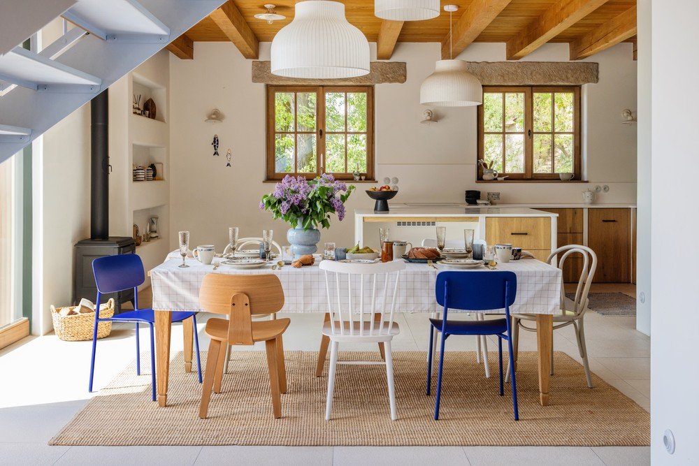 Inspiracija: Blagovaonica, Rustikalni stil