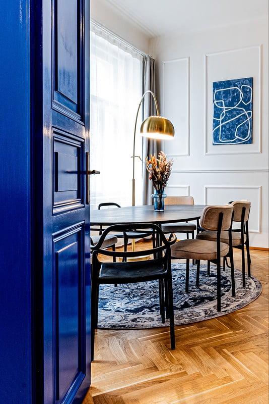 Inspiracija: Blagovaonica, Glamurozni stil