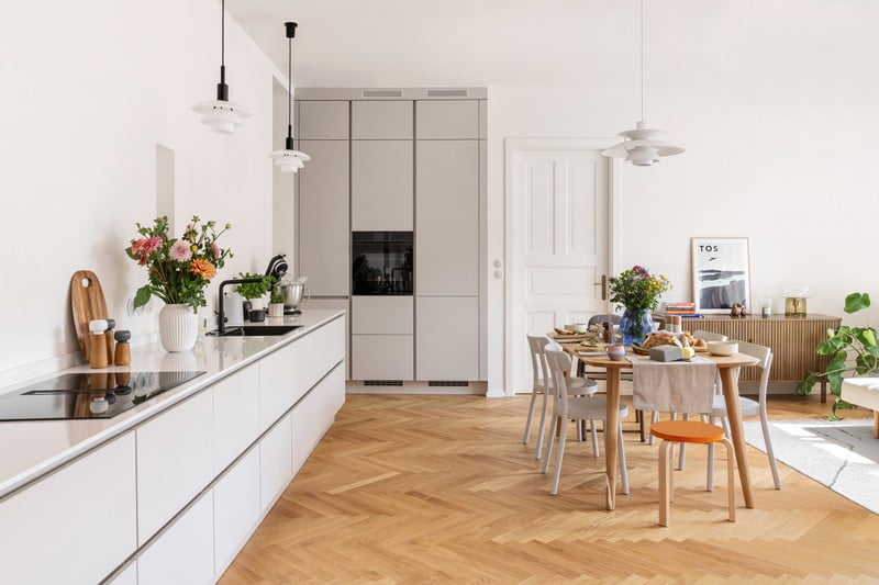 Inspiracija: Kuhinja i blagovaonica, Skandinavski stil