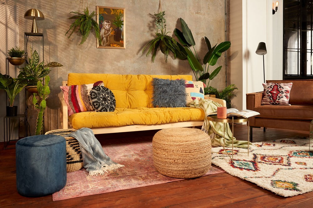 Inspiracija: Dnevna soba, Boho stil