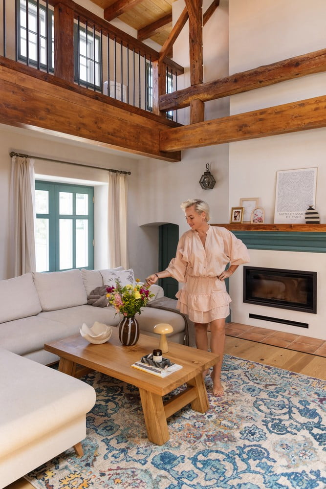 Inspiracija: Dnevna soba, Rustikalni stil