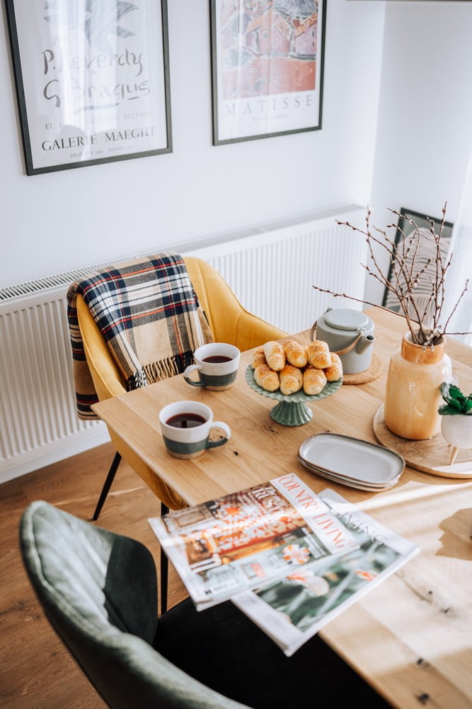 Inspiracija: Blagovaonica, Rustikalni stil