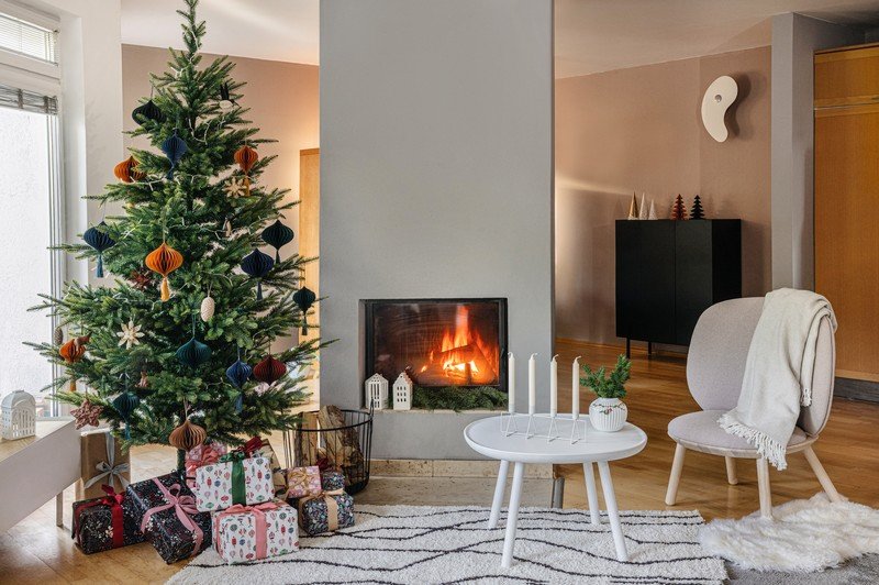 Inspiracija: Božić, Dnevna soba