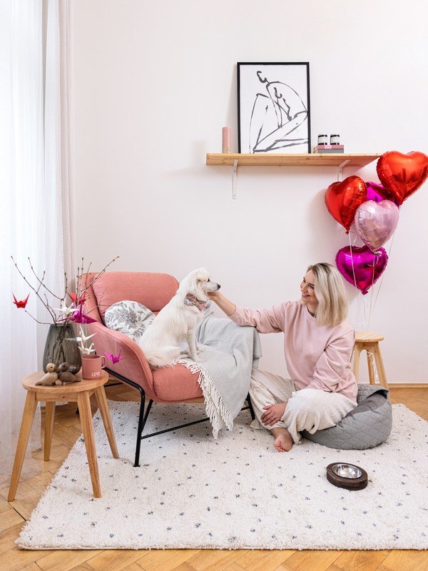 Inspiracija: Valentinovo, Dnevna soba