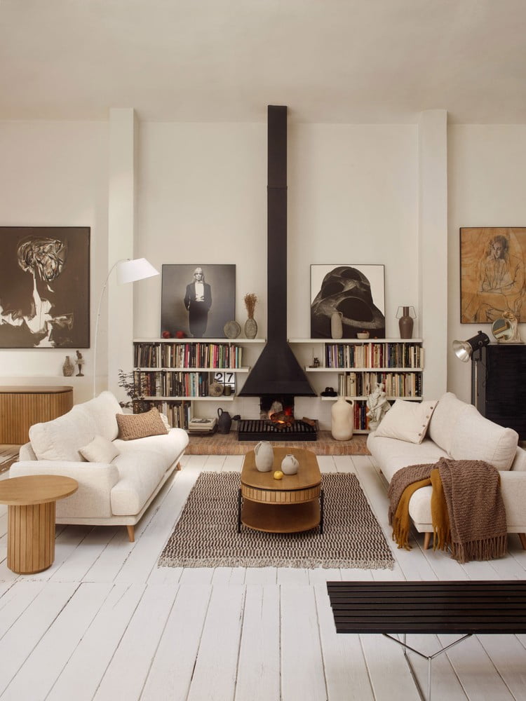 Inspiracija: Dnevna soba, Skandinavski stil