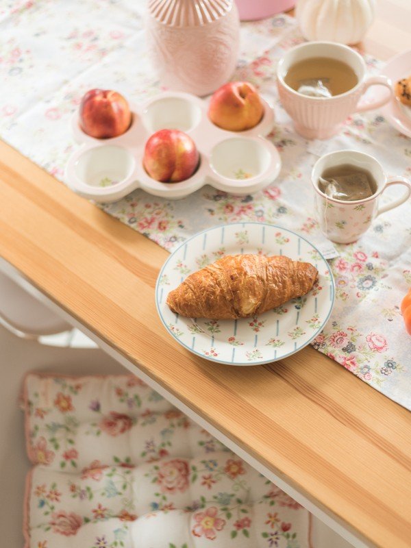 Inspiracija: Romantični stil, Blagovaonica