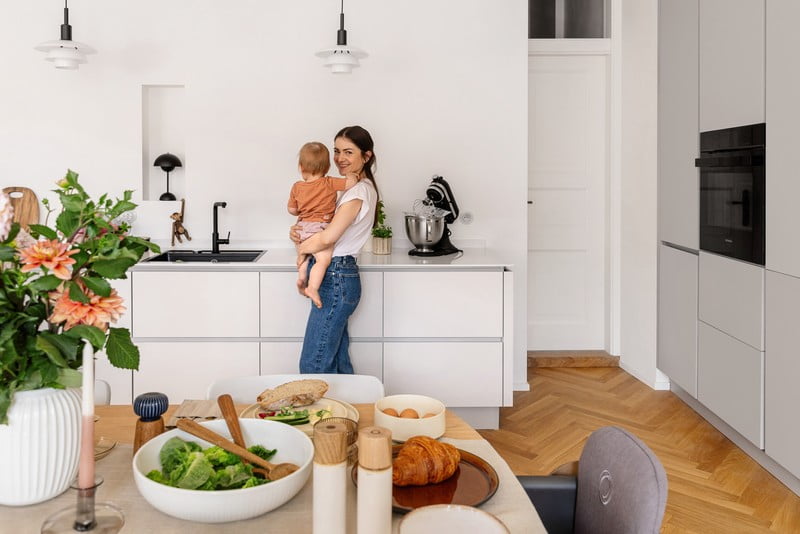 Inspiracija: Kuhinja i blagovaonica, Skandinavski stil